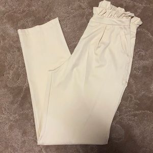 Highwaisted paperbag pants